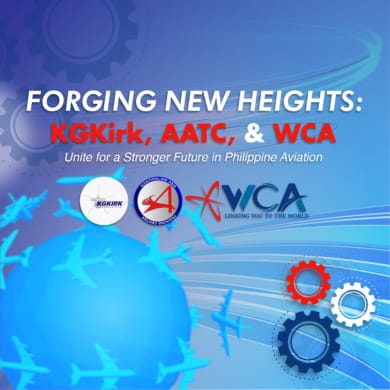 Forging New Heights: KGKirk, AATC, and WCA Unite for a Stronger Future in Philippine Aviation